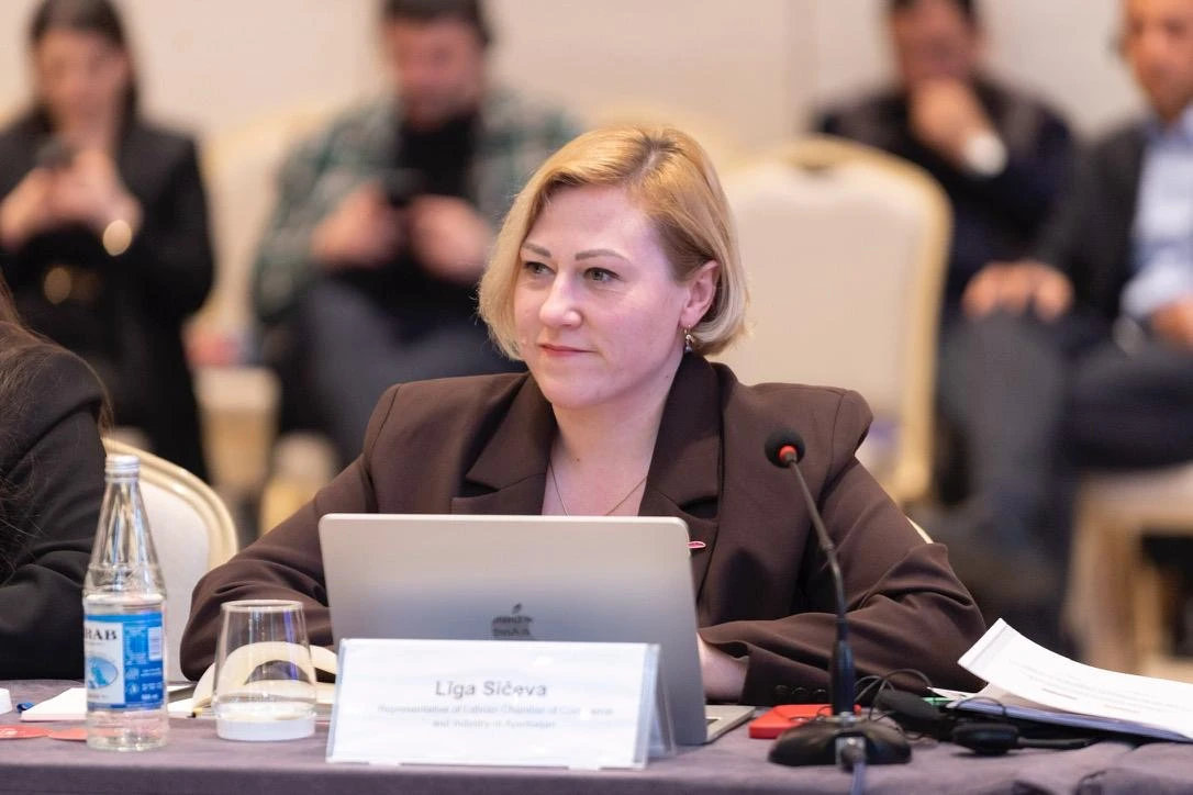 "Azərbaycan ürəkləri açır": Liqa Sıçeva, Latviya Ticarət və Sənaye Palatasının Azərbaycandakı nümayəndəsi — 15