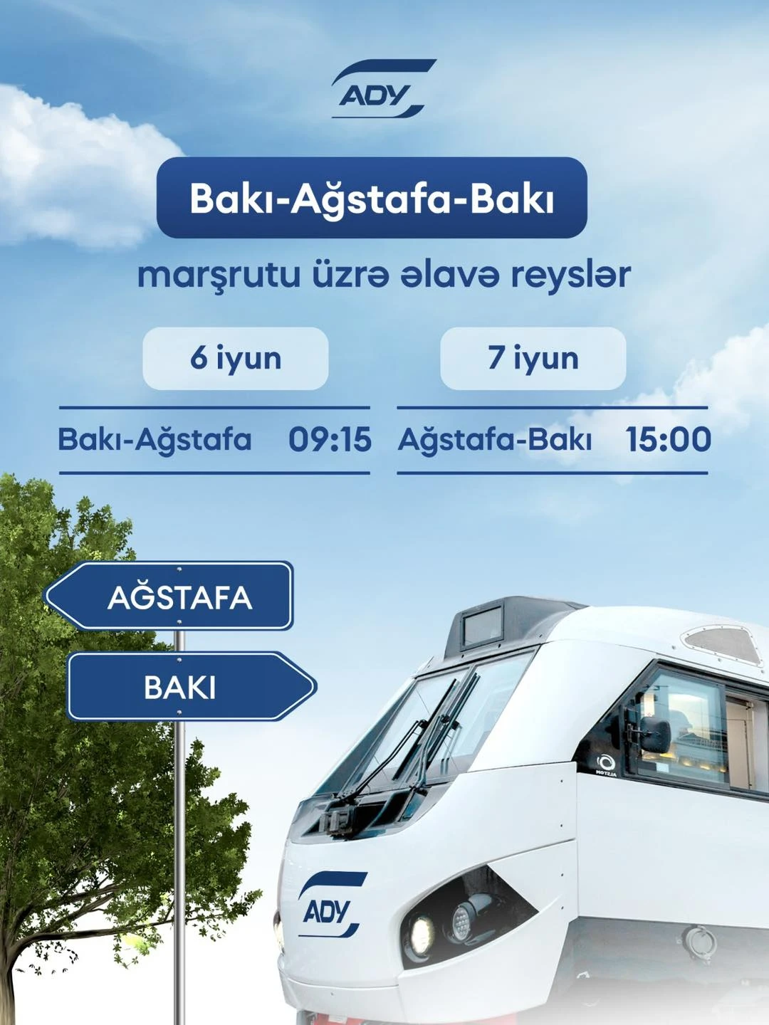 Bu istiqamətdə əlavə qatar reysləri olacaq — 1