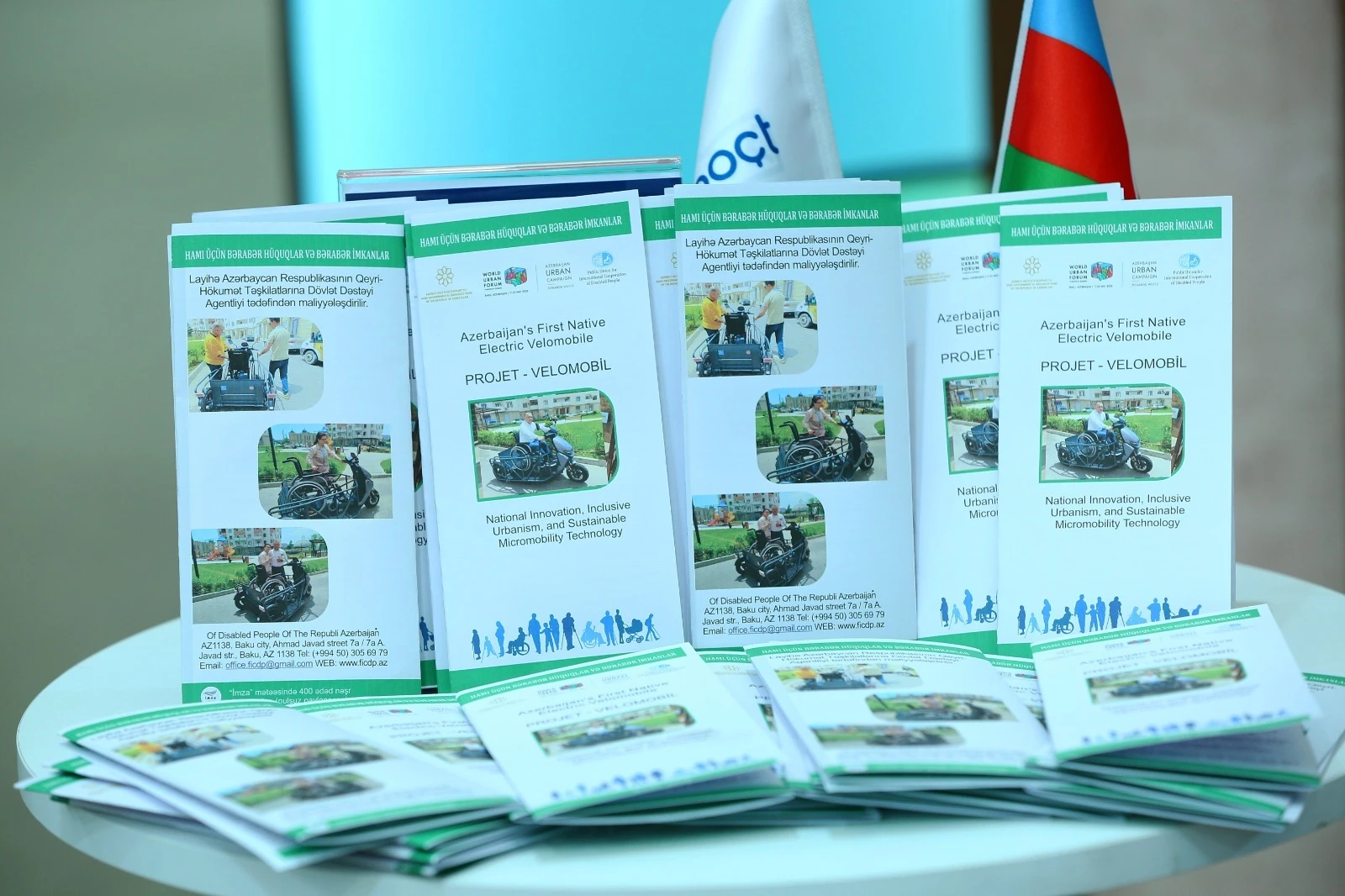     Azərbaycanda ilk yerli elektrik “VELOMOBİL” WUF13-də təqdim olundu — 3