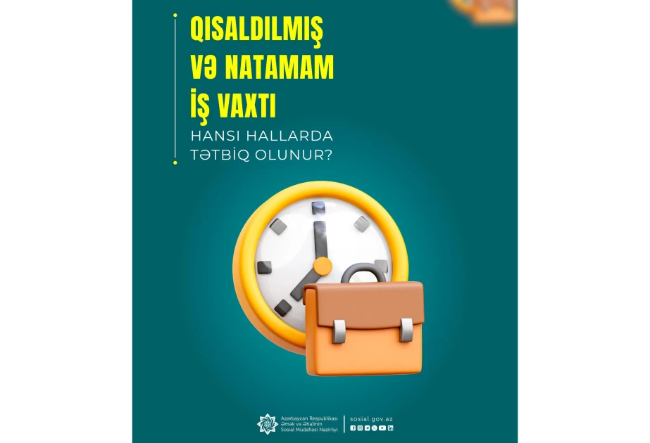 Qısaldılmış iş necə tətbiq olunur?