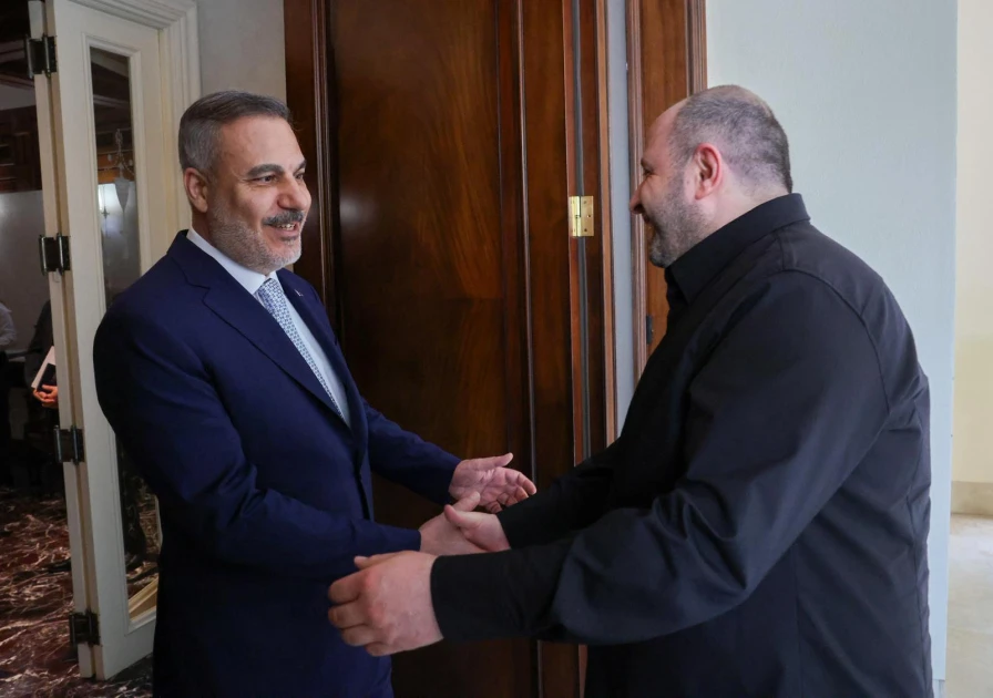 Hakan Fidan Rüstəm Umerovla görüşüb 