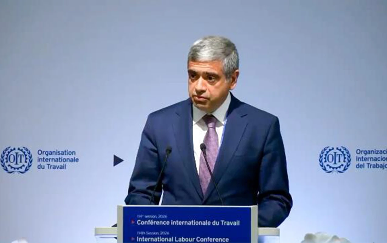 Anar Əliyev Beynəlxalq Əmək Konfransında çıxış edib