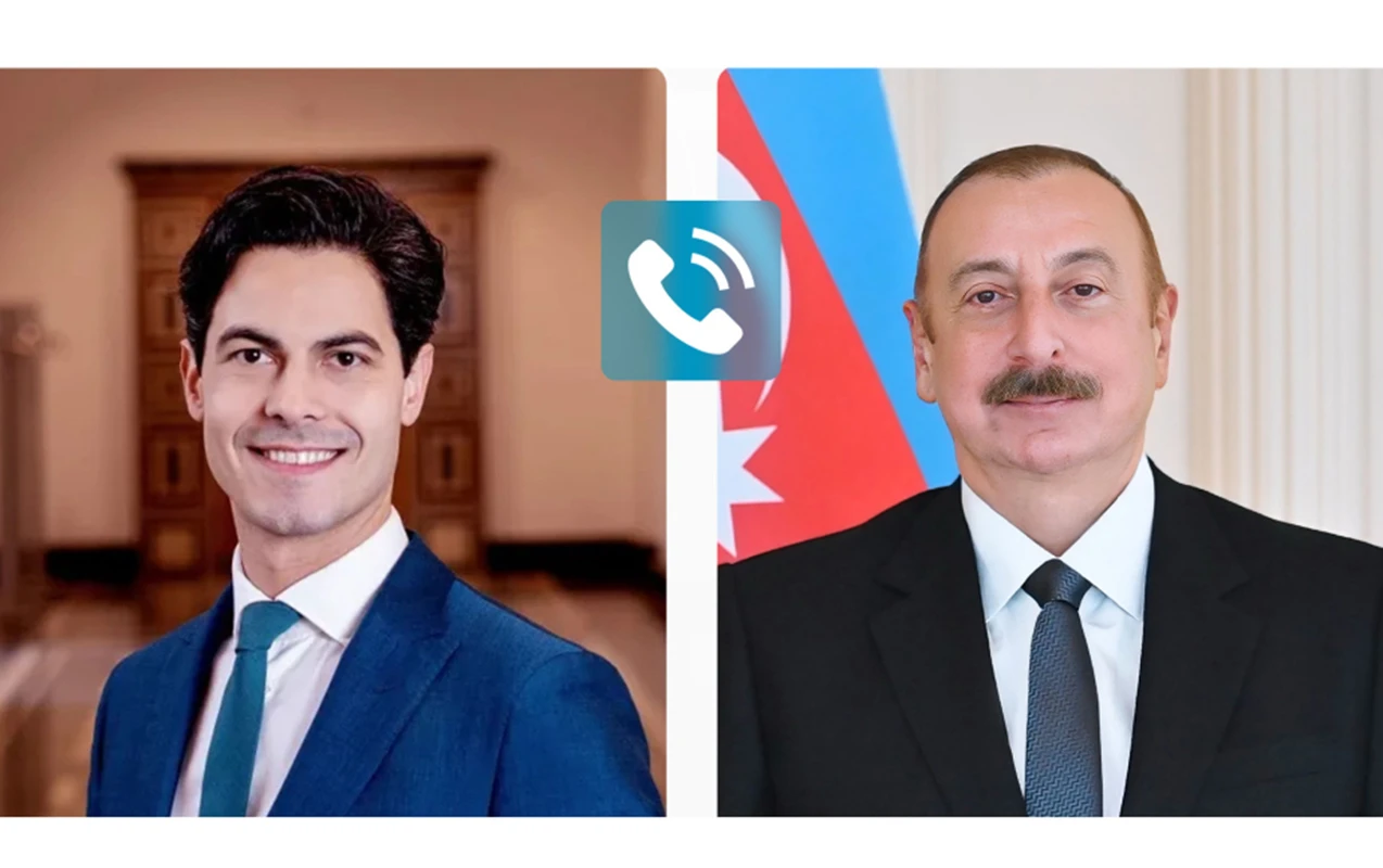 Prezident Rob Jettenlə telefonla danışdı