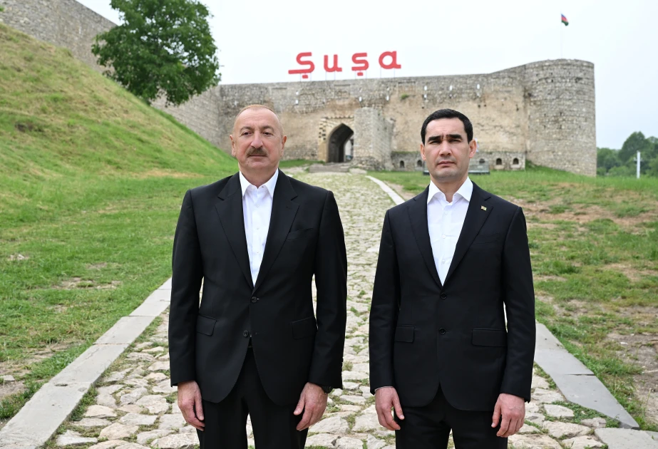 Liderlərin Şuşadan - Fotoları