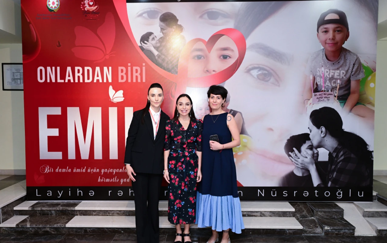 Leyla Əliyeva 13 yaşlı Emilin xatirəsinə həsr olunan anım tədbirində