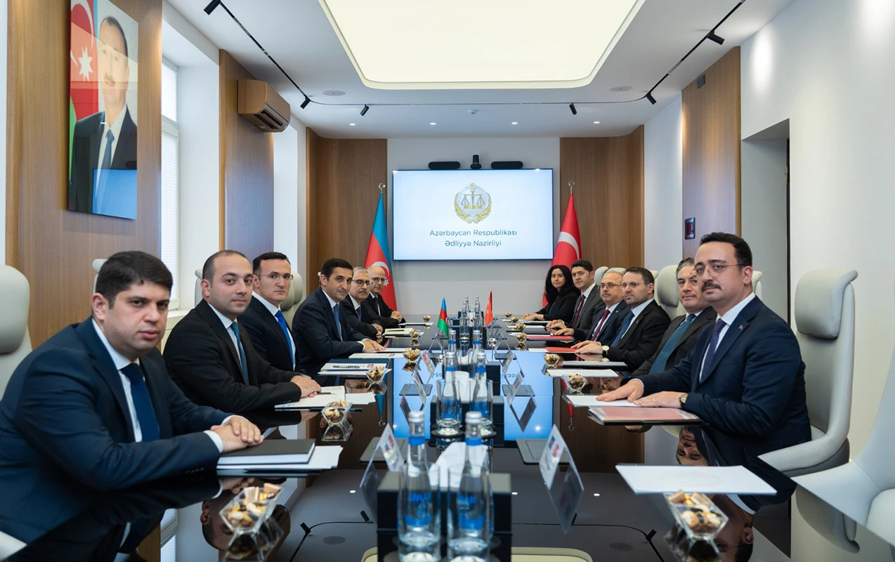 Fərid Əhmədov türkiyəli həmkarı ilə görüşdü