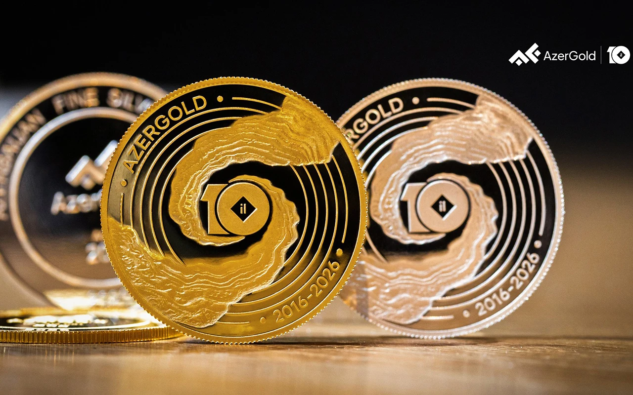 “AzerGold”un 25-ci sikkə kolleksiyası şirkətin 10 illiyinə həsr olunub