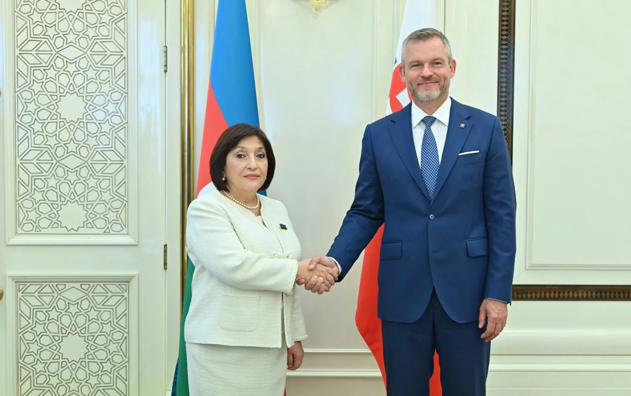 Sahibə Qafarova Pelleqrini ilə görüşüb