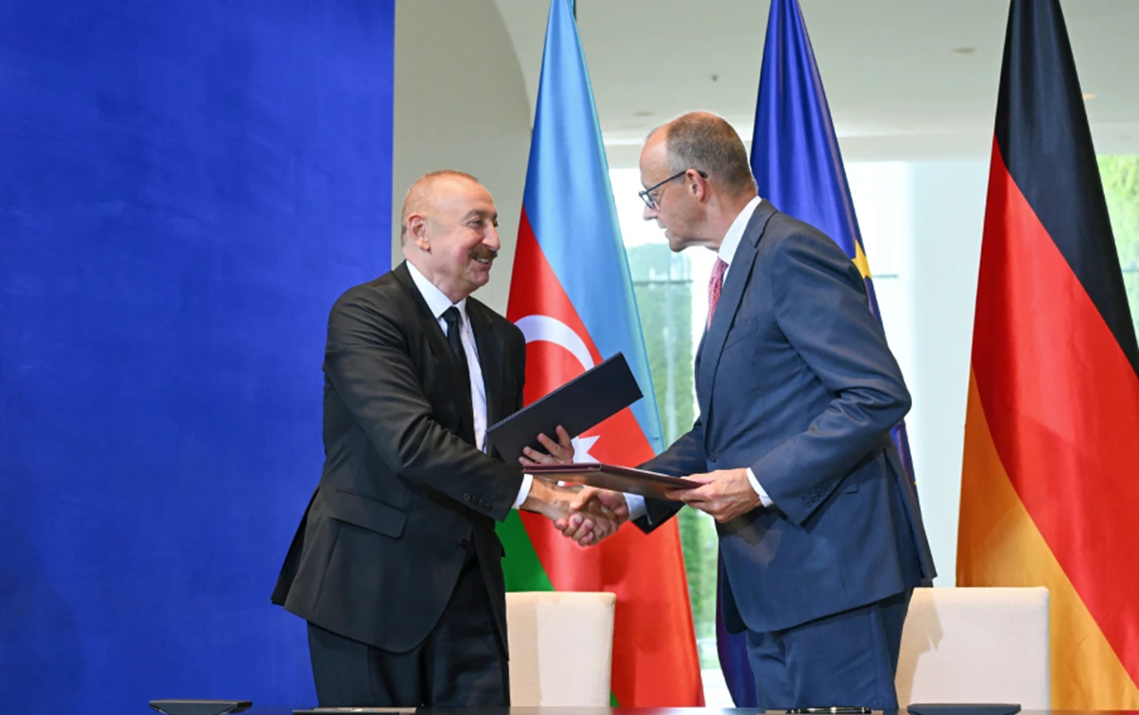 Berlində Azərbaycan-Almaniya sənədləri imzalandı