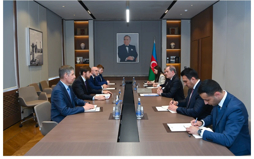 Bayramov Putinin köməkçisini qəbul etdi
