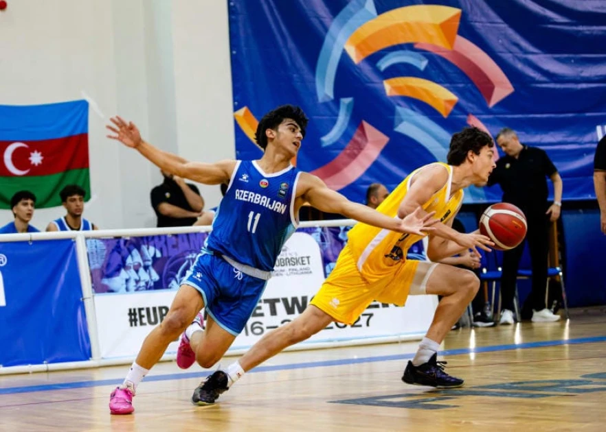 Azərbaycanın U-18 basketbol millisi tarixi qələbə qazanıb
