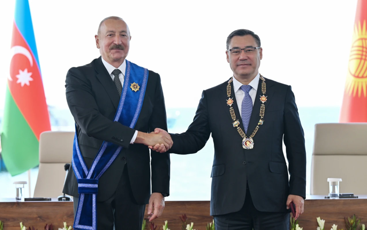 Prezidentlər təltif olundu