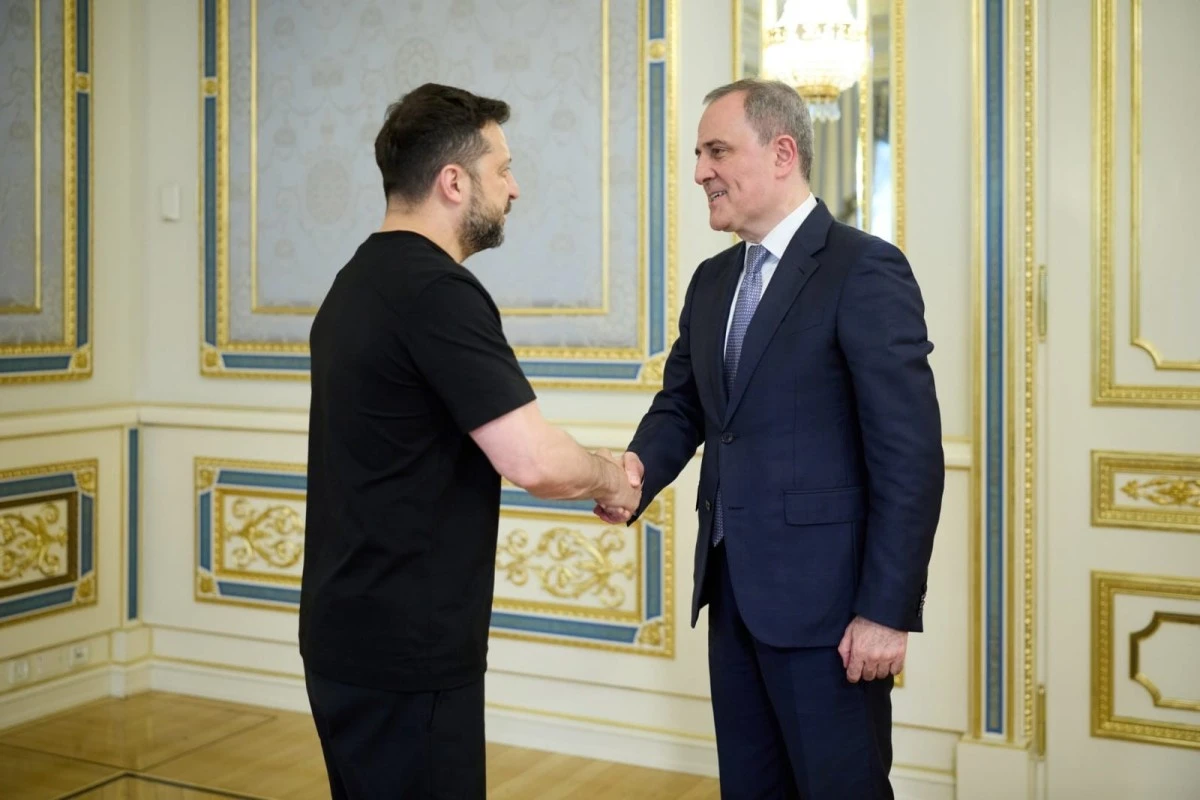 Ceyhun Bayramovla Zelenski bir arada