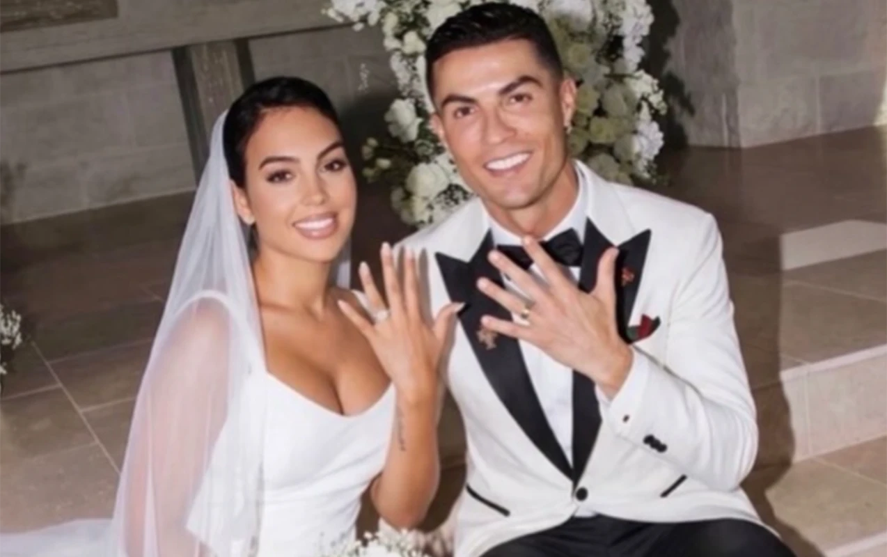 Ronaldo və Corcina Rodriges evləndi