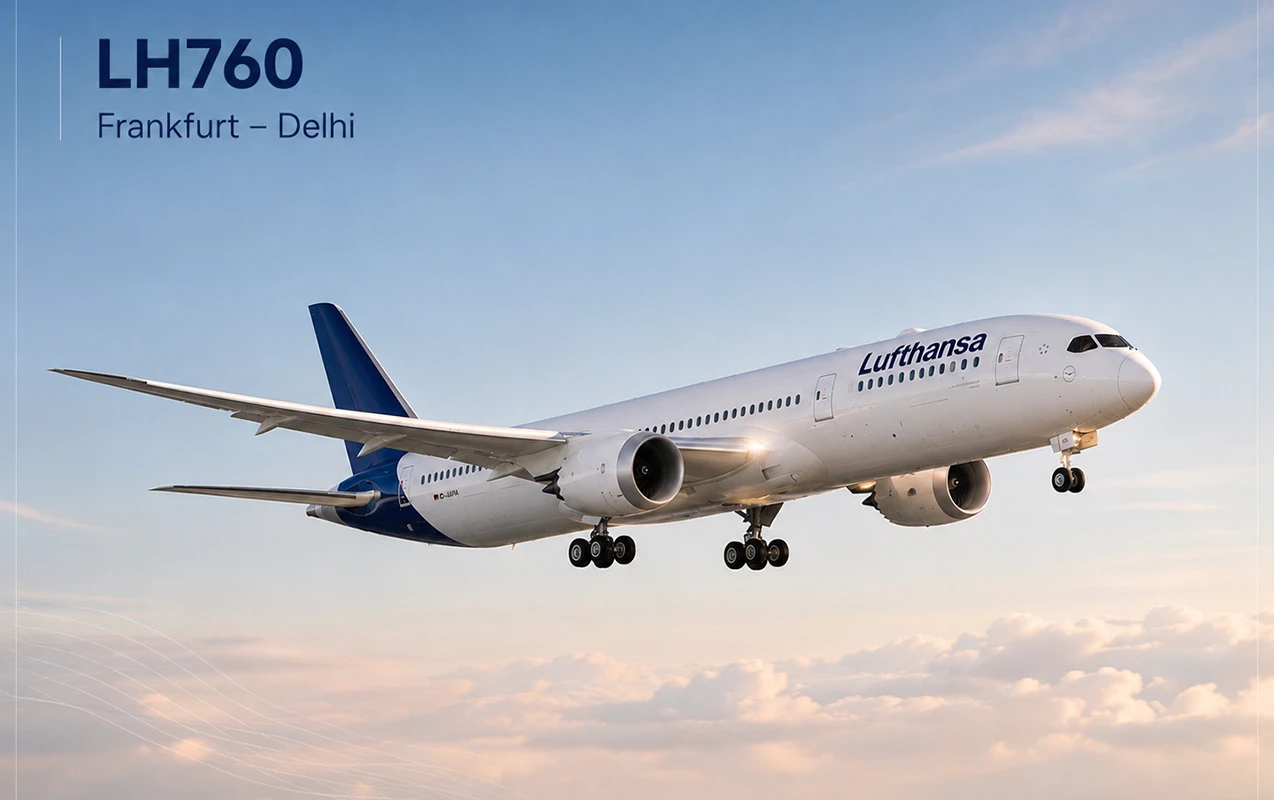 “Lufthansa”nın Dehliyə uçan təyyarəsi Bakıda eniş etdi