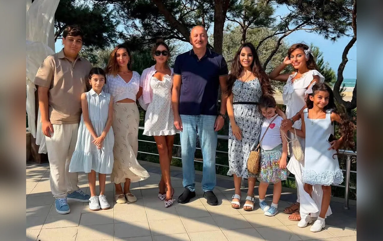 Prezident ailəsinin səmimi - Fotosu