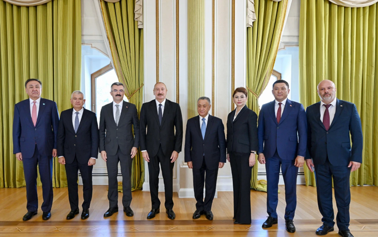 Prezident bu ölkələrin təhlükəsizlik üzrə rəhbər şəxslərini qəbul etdi