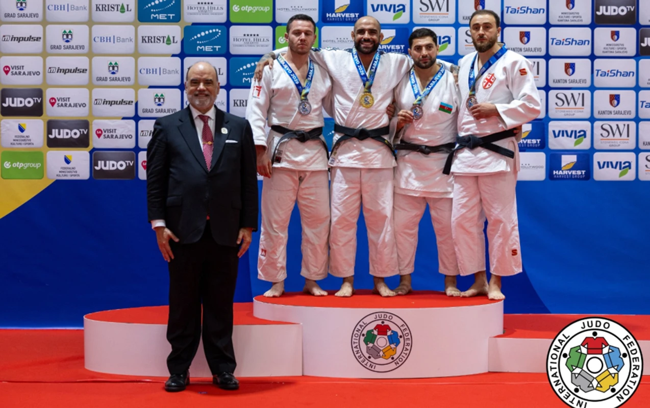 Veteran cüdoçumuz dünya çempionu oldu