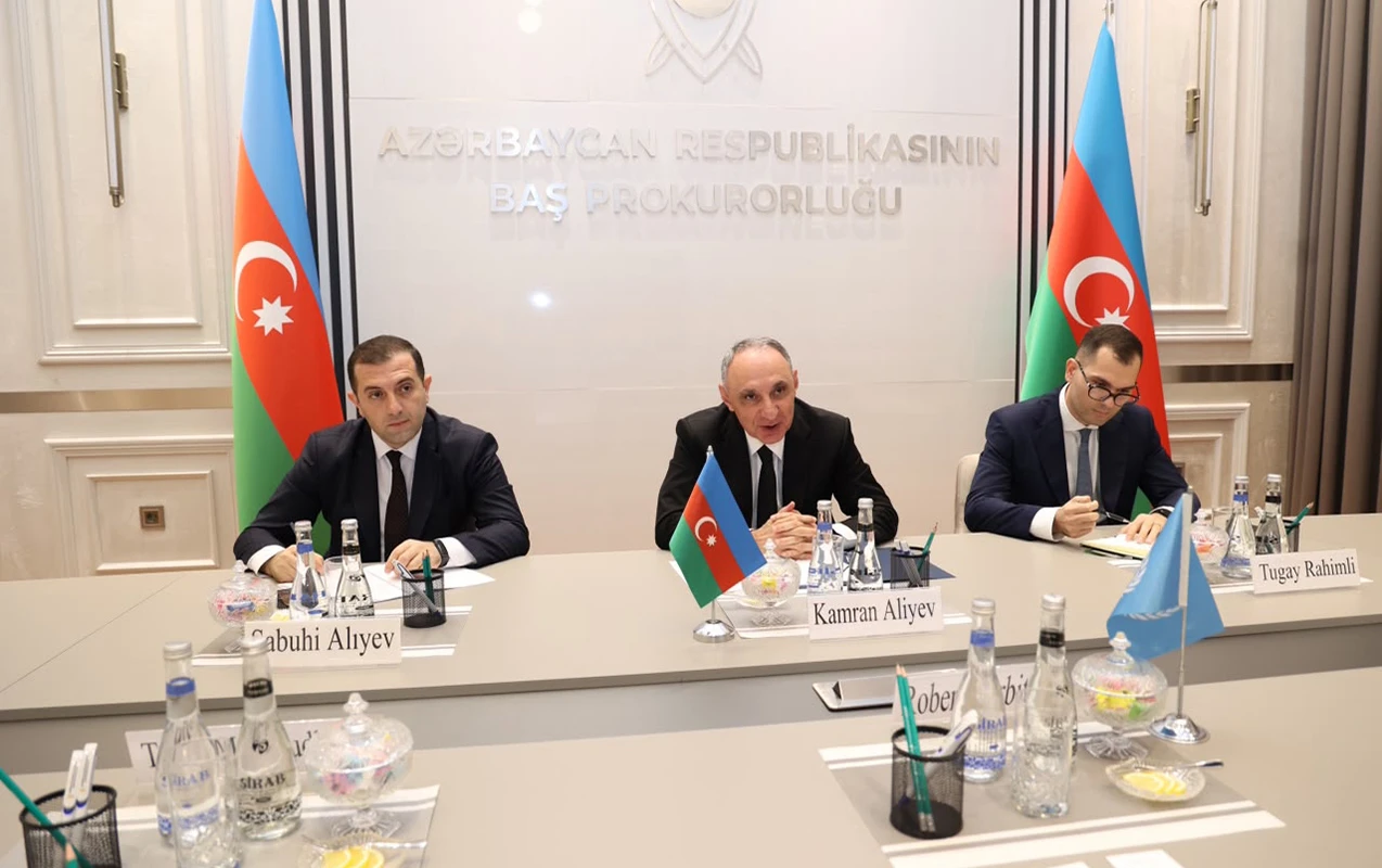 Baş prokuror BMT-nin nümayəndələrini qəbul etdi