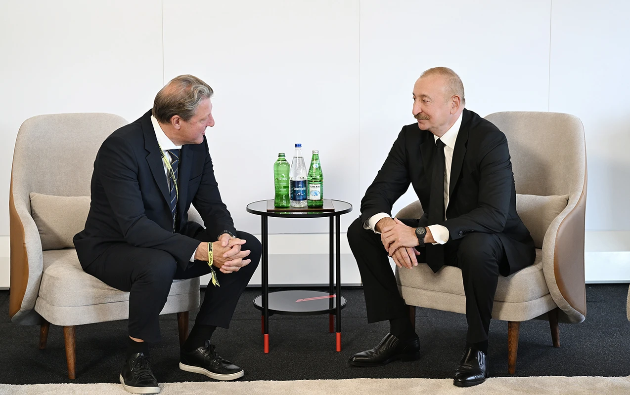 Prezident Aleksandr Oşpelti qəbul etdi