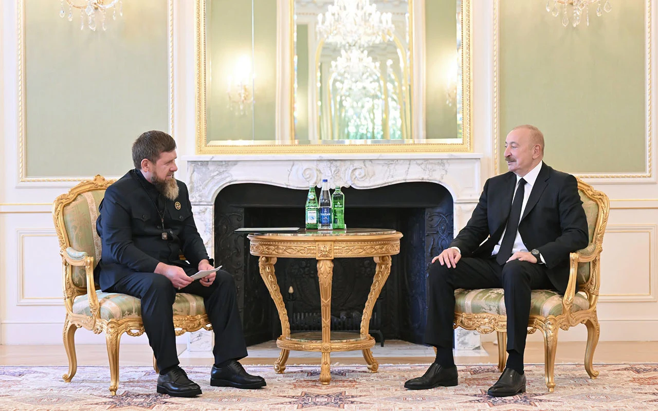 İlham Əliyev Kadırovu qəbul etdi