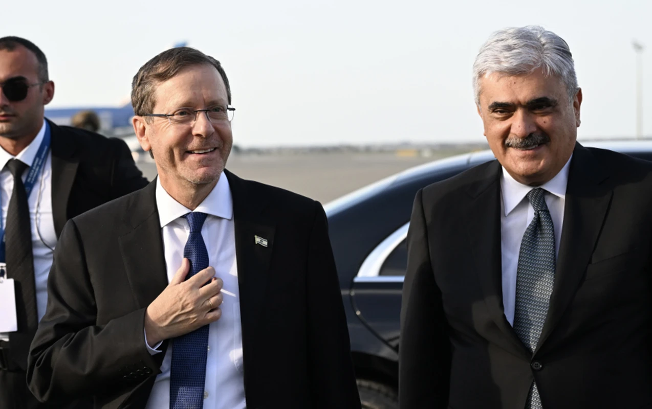 İsrail Prezidenti Azərbaycana gəldi