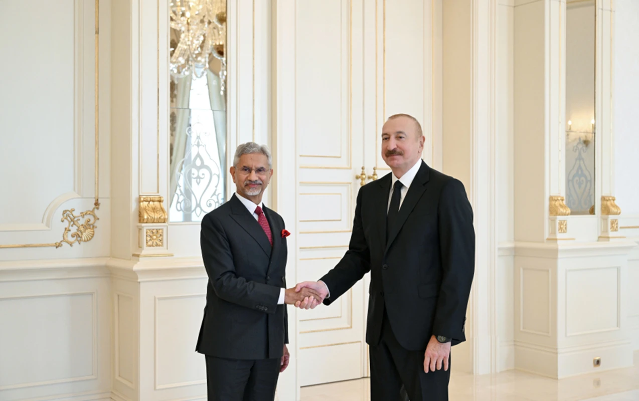 Prezident Hindistan XİN rəhbərini qəbul etdi
