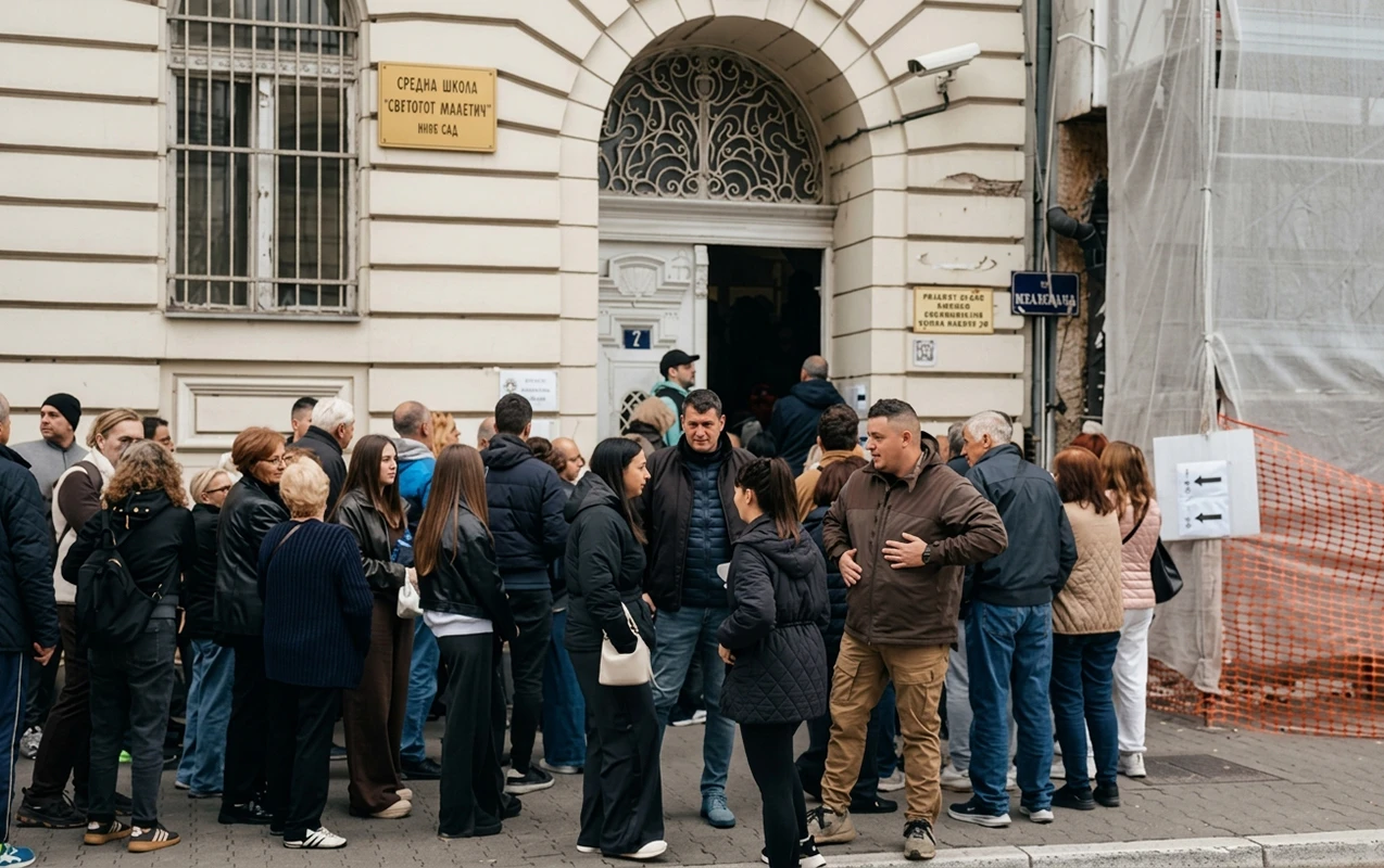 Serbiyada parlament seçkiləri keçirilir