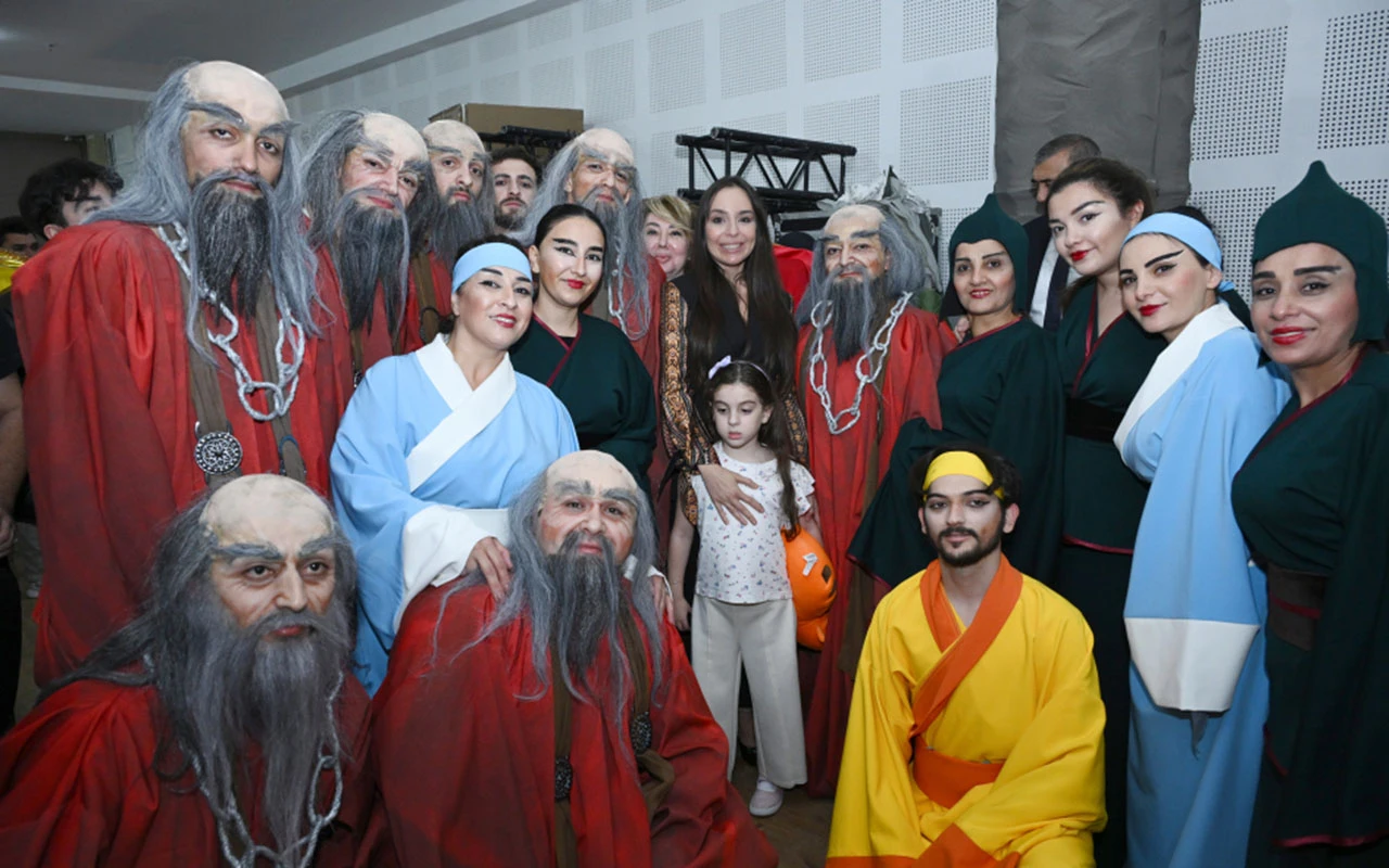Leyla Əliyeva “Turandot” gecəsindən bunları paylaşdı