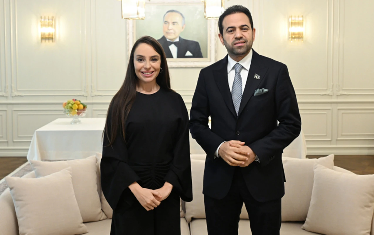 Leyla Əliyeva Müsəlman Ağsaqqalları Şurasının Baş katibi ilə görüşdü