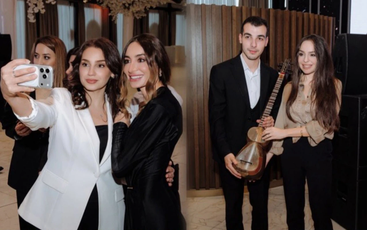 Prezidentin qızları “Cənnətin ariyası”nın konsertində