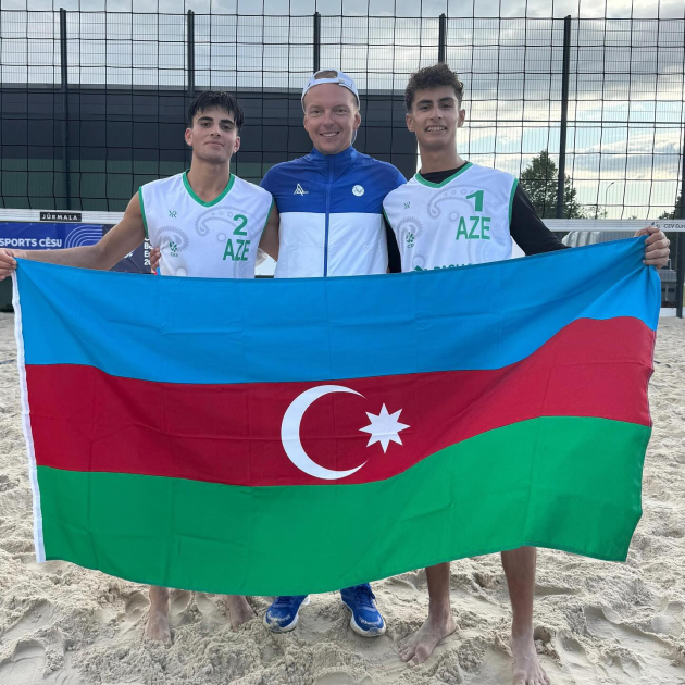 Çimərlik voleybolu üzrə millisi Avropa çempionatında əsas mərhələyə yüksəlib