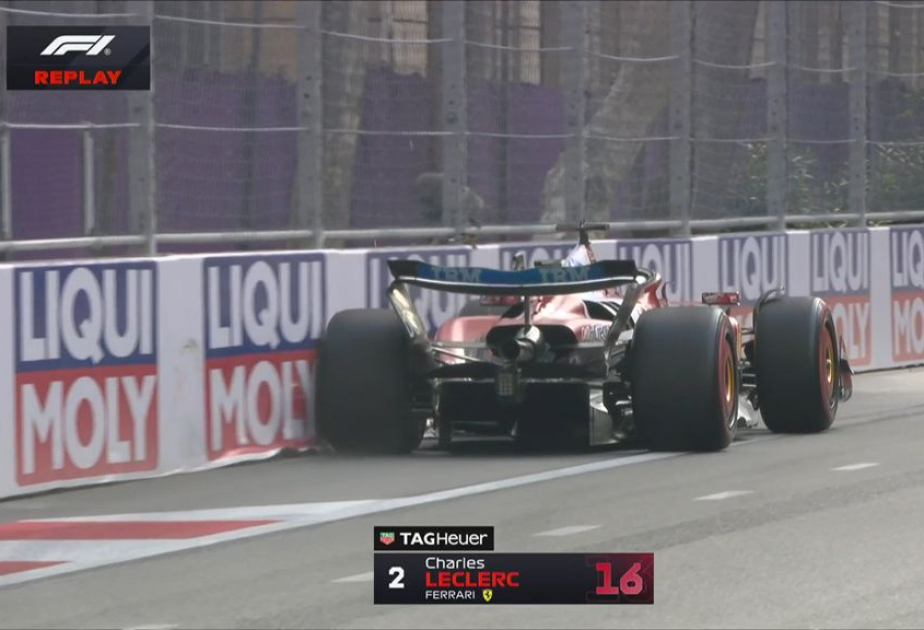 Formula 1: Bakı trasında qəza