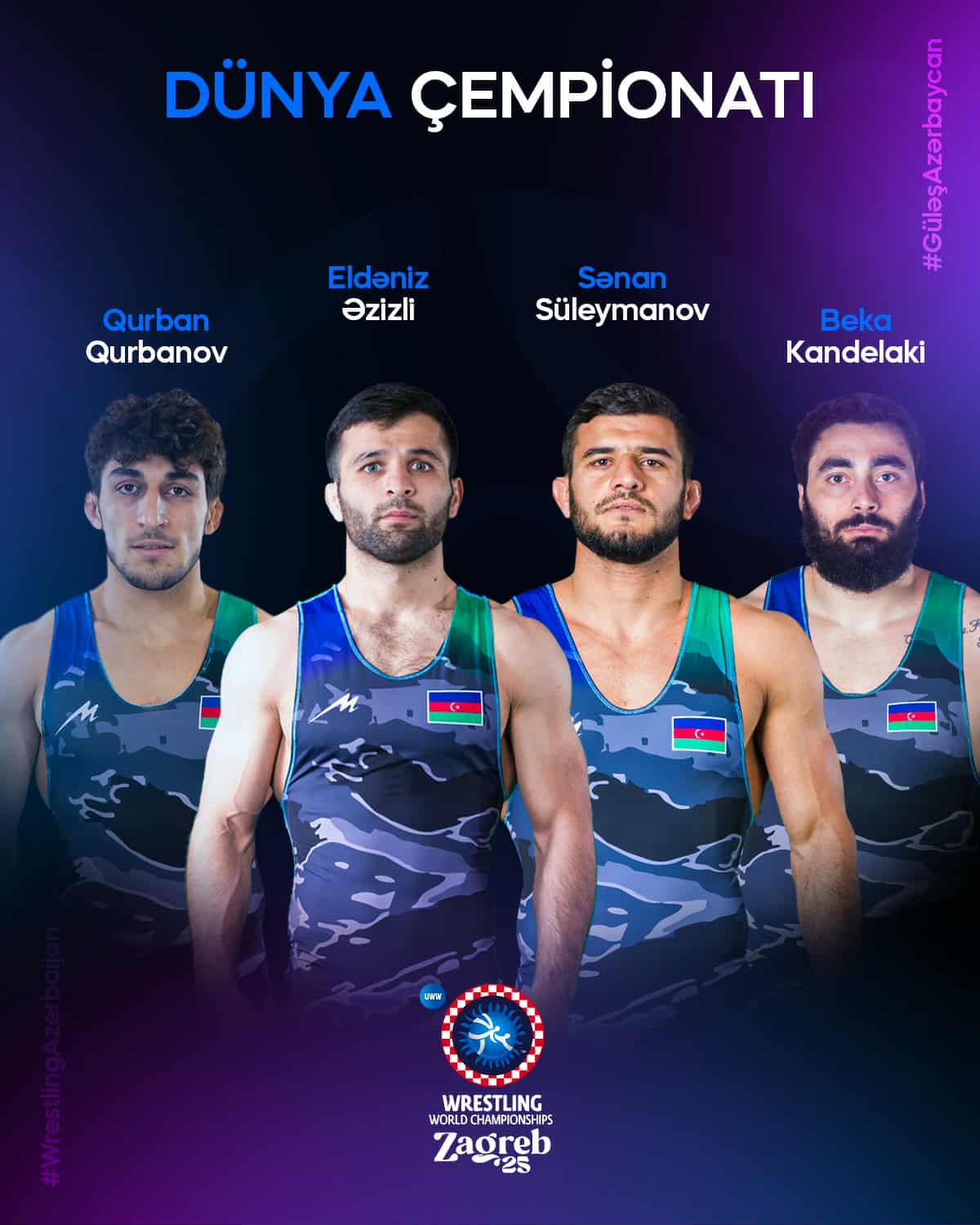 Güləşçilərimiz Dünya Çempionatında