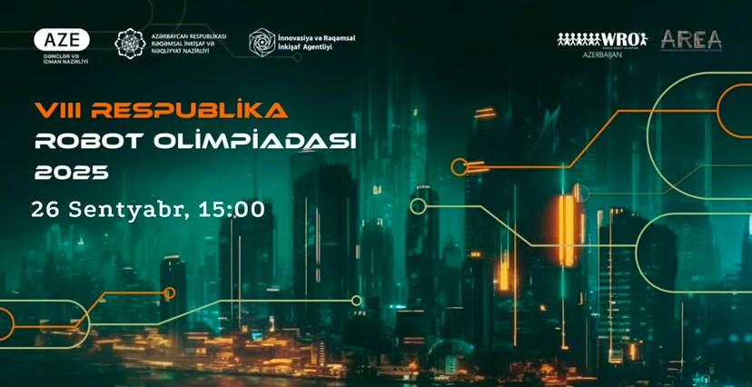 Dünya Robot Olimpiadası 2025-in Azərbaycan finalı start götürür