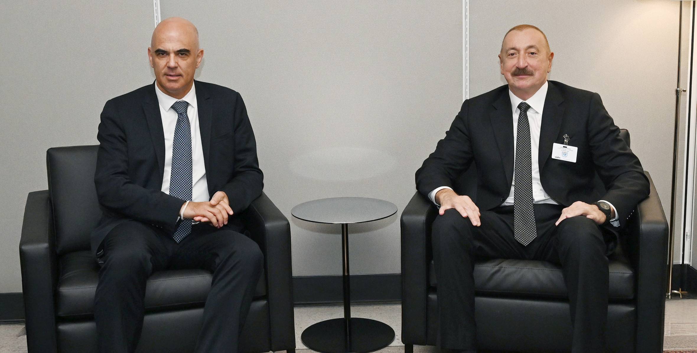 İlham Əliyev BMT-nin Nyu-Yorkdakı mənzil-qərargahında Avropa Şurasının Baş katibi ilə görüşüb