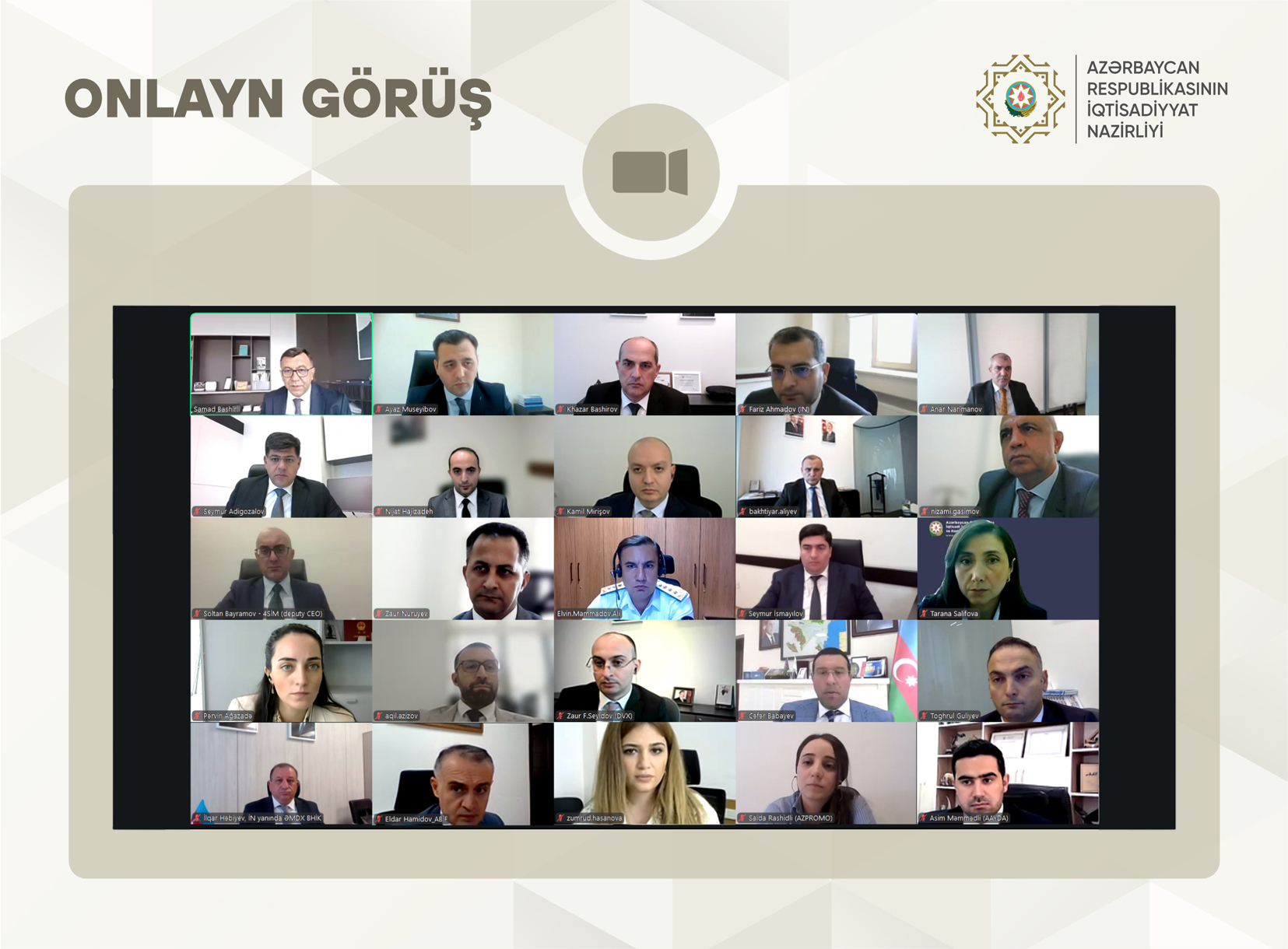 “İqtisadi artım” İşçi qrupunun iclası keçirilib