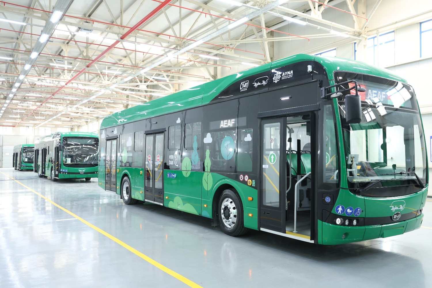 Azərbaycanda elektrik avtobus istehsalı layihəsi uğurla davam etdirilir