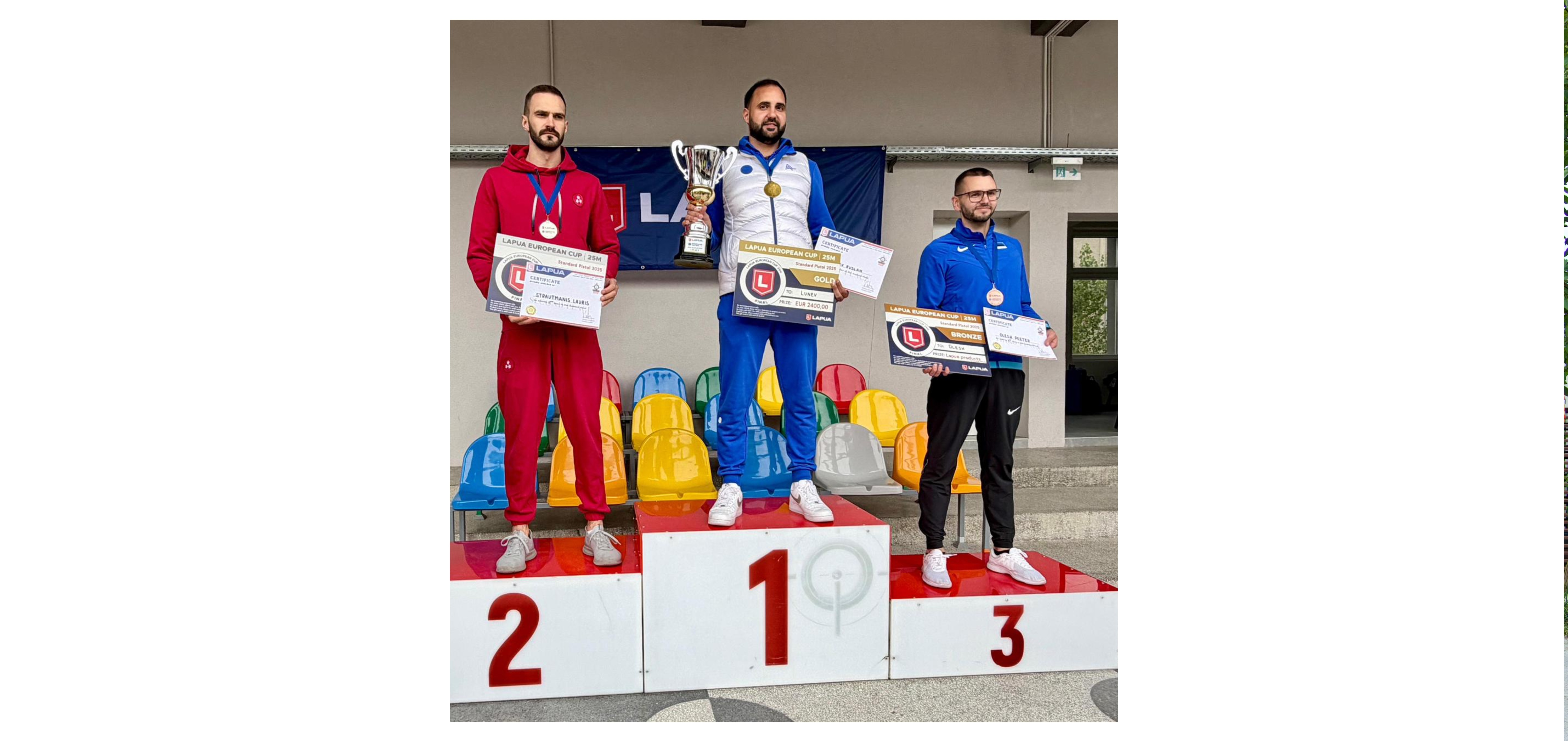 “Lapua” Avropa Kubokunda Azərbaycan atıcısı Ruslan Lunevdən qızıl medal
