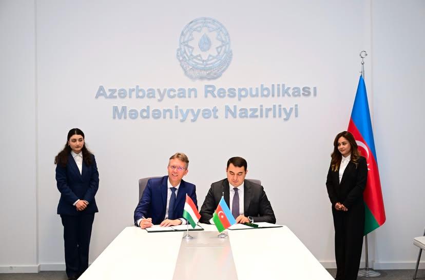 Azərbaycan ilə Macarıstan arasında mədəni əməkdaşlığa dair proqram imzalanıb
