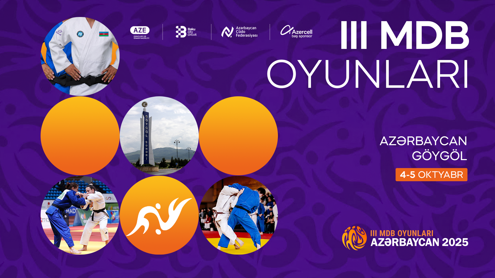 III MDB Oyunlarında 28 cüdoçumuz mübarizə aparacaq
