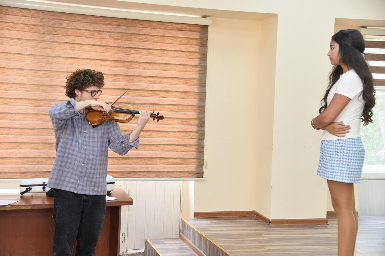 Berlin Filarmoniyasının solistlərinin iştirakı ilə ustad dərsi təşkil olunub
