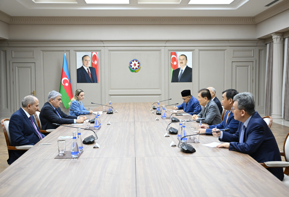 Baş nazirin müavini Samir Şərifov ICAPP-ın nümayəndə heyəti ilə görüşüb
