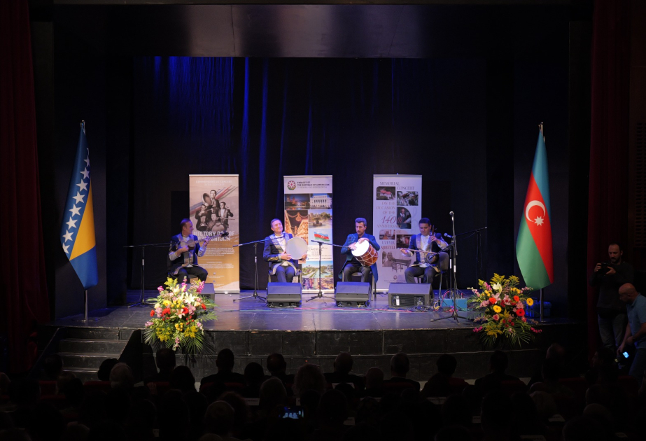 Sarayevoda Zəfər Günü münasibətilə konsert və qəbul keçirilib