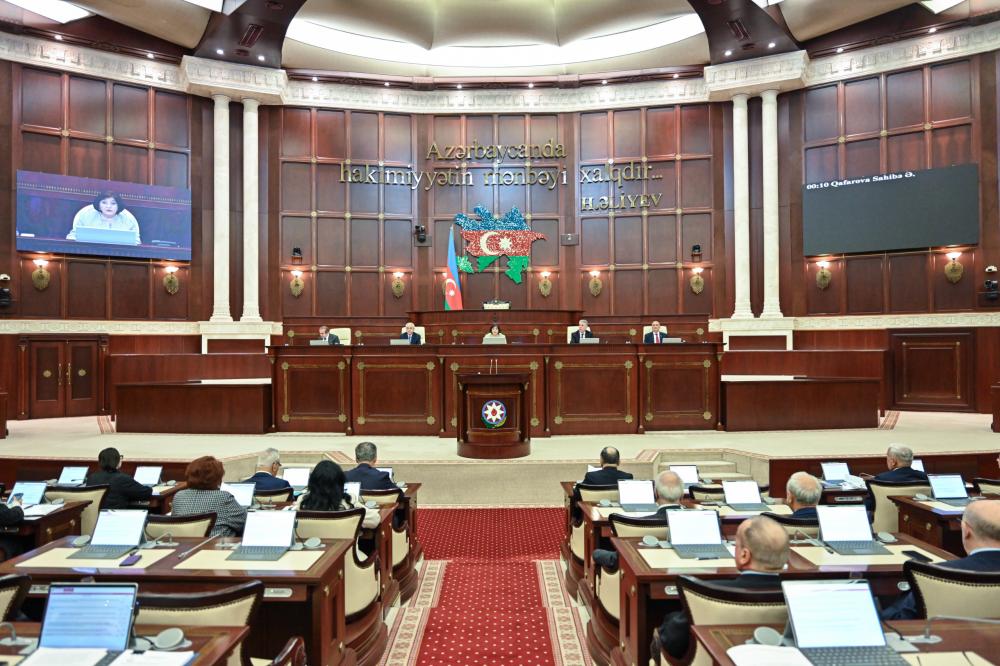 Milli Məclisin plenar iclası keçirildi