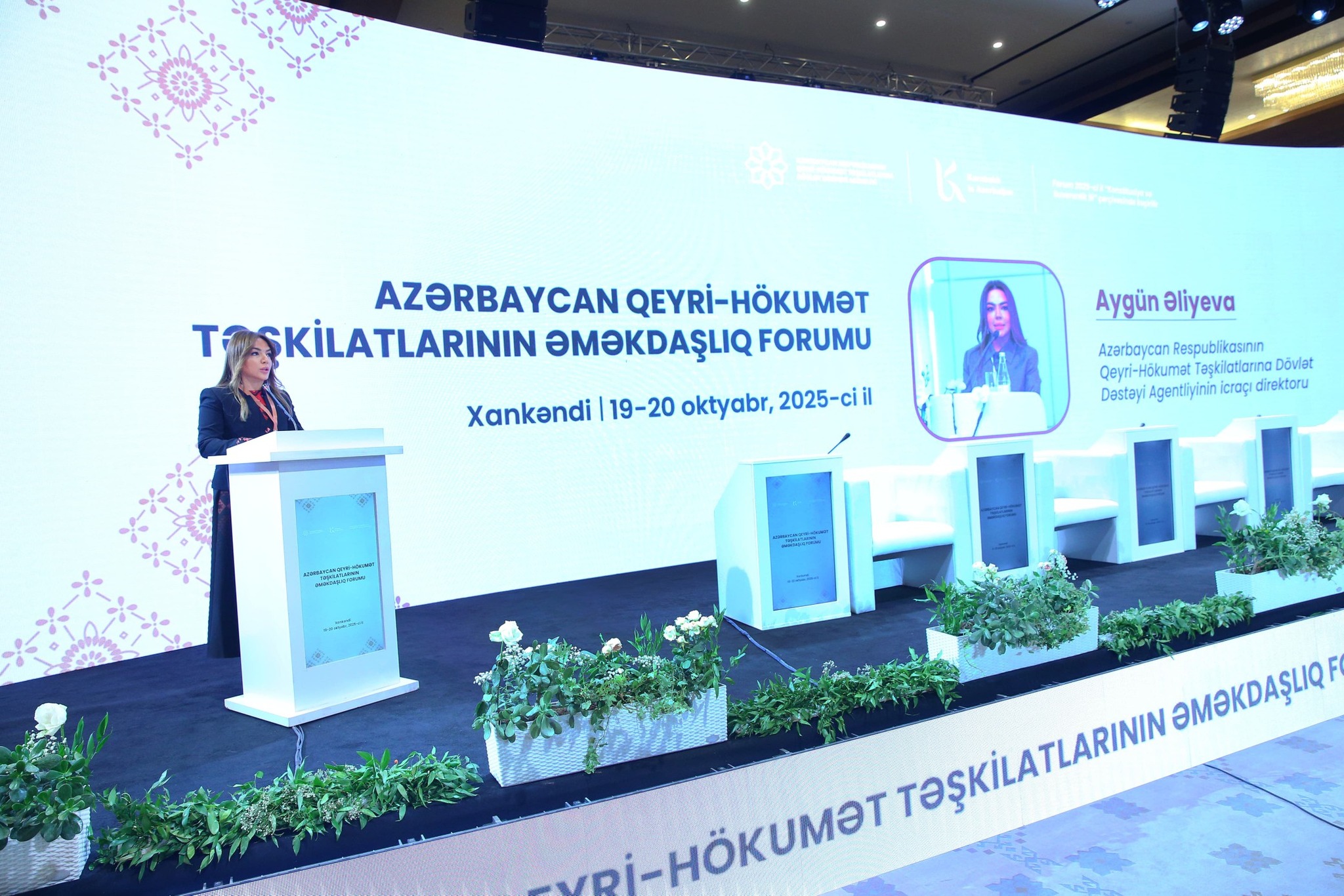 QHT Dövlət Dəstəyi Agentliyinin icraçı direktoru Aygün Əliyeva: “Xankəndi – xalqımızın qürurunu bərpa edən tarixi dönüş nöqtəsidir”