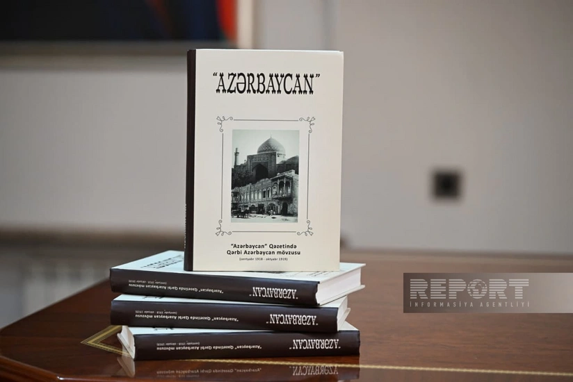 "Azərbaycan" qəzetində Qərbi Azərbaycan mövzusu" adlı kitabın təqdimatı  olub