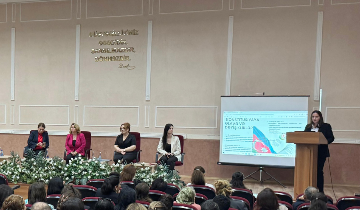 Dövlət büdcəsindən maliyyələşən təşkilatların baş mühasibləri üçün seminar keçirilib