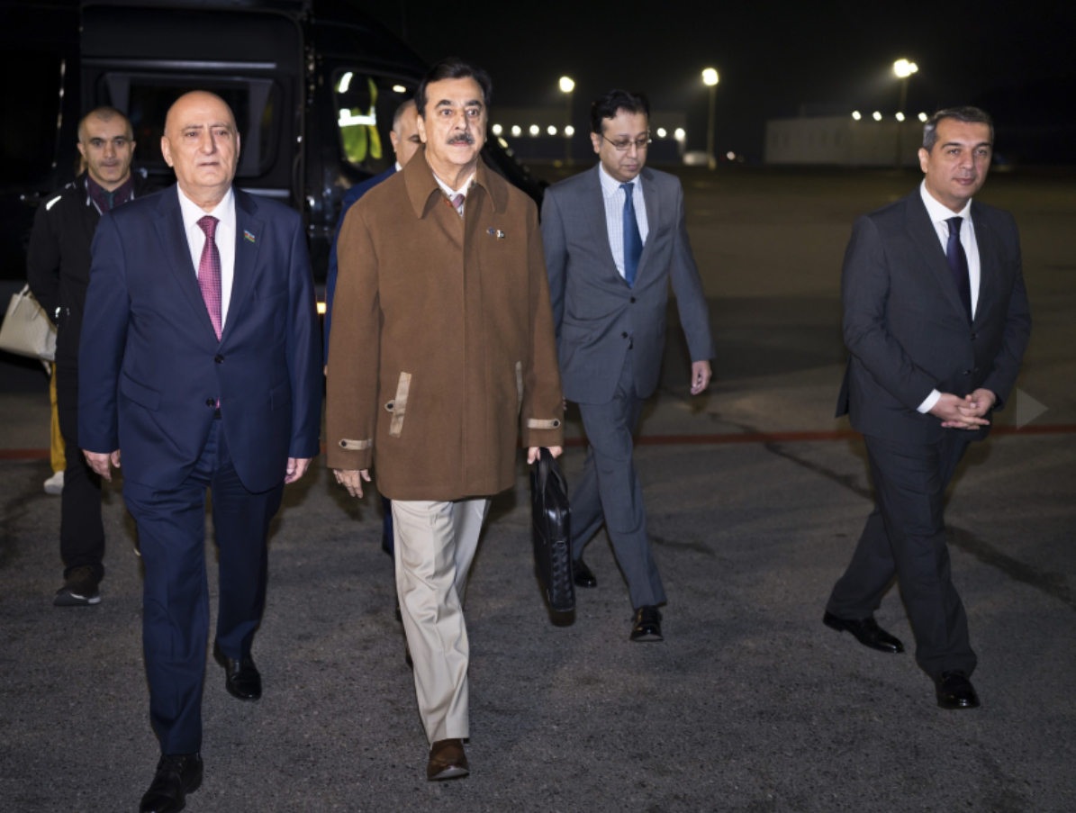 Pakistan İslam Respublikası Senatının sədri Azərbaycana səfərə gəlib