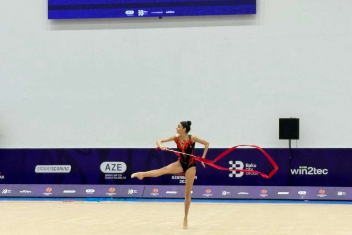 Azərbaycan bədii gimnastı III MDB Oyunlarında gümüş medal qazanıb